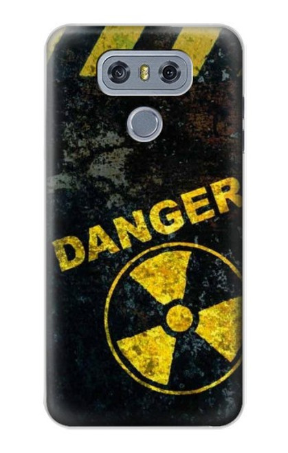 S3891 Risque nucléaire Danger Etui Coque Housse pour LG G6