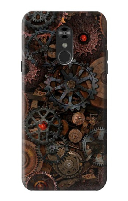 S3884 Engrenages Mécaniques Steampunk Etui Coque Housse pour LG Q Stylo 4, LG Q Stylus