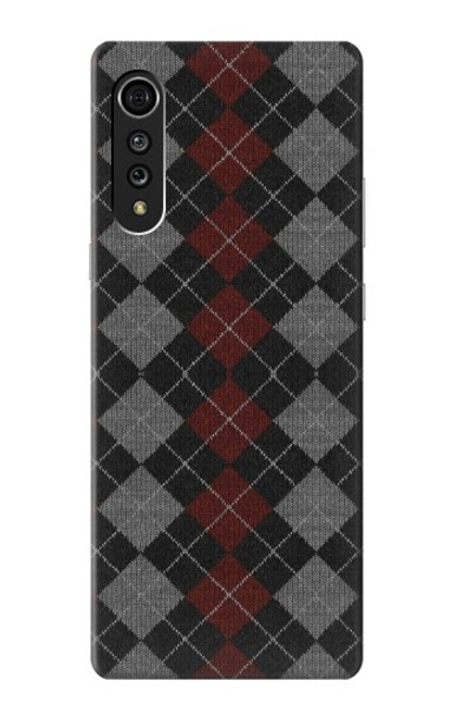 S3907 Texture de chandail Etui Coque Housse pour LG Velvet