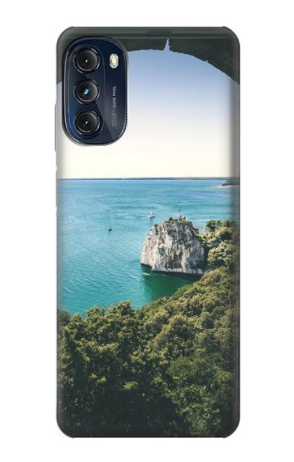 S3865 Europe Plage Duino Italie Etui Coque Housse pour Motorola Moto G (2022)