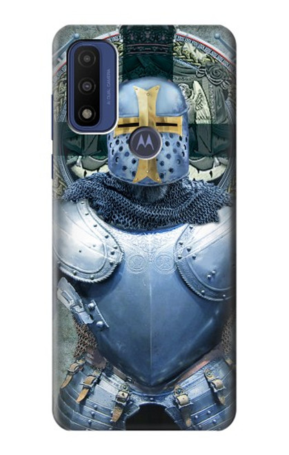 S3864 Templier Médiéval Chevalier Armure Lourde Etui Coque Housse pour Motorola G Pure