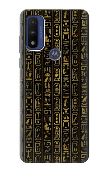 S3869 Hiéroglyphe égyptien antique Etui Coque Housse pour Motorola G Pure