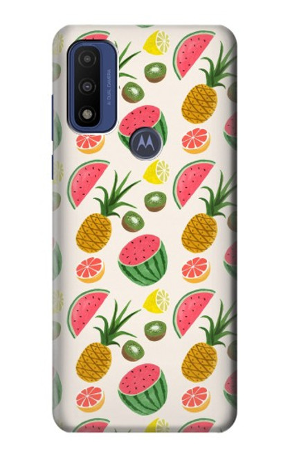 S3883 Motif de fruits Etui Coque Housse pour Motorola G Pure