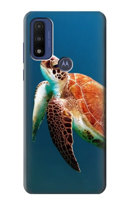 S3899 Tortue de mer Etui Coque Housse pour Motorola G Pure