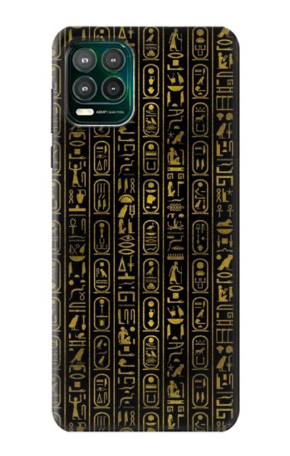 S3869 Hiéroglyphe égyptien antique Etui Coque Housse pour Motorola Moto G Stylus 5G