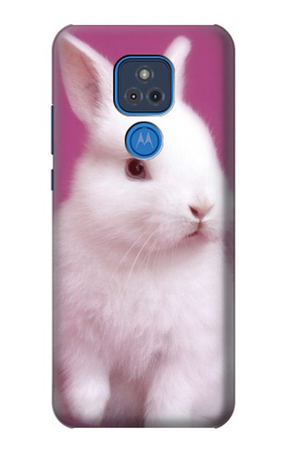 S3870 Mignon bébé lapin Etui Coque Housse pour Motorola Moto G Play (2021)