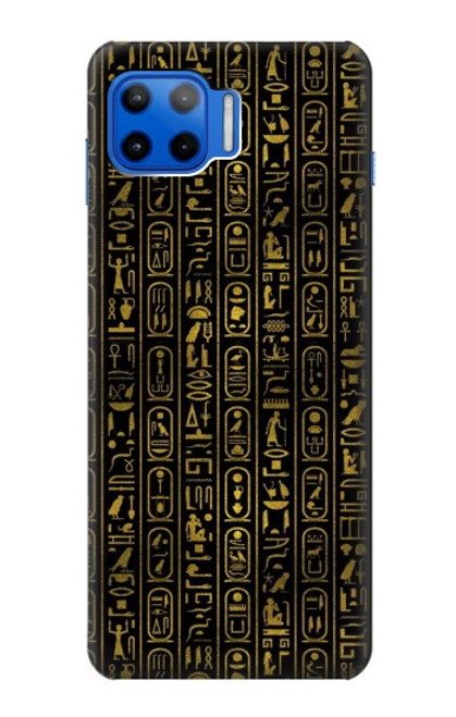 S3869 Hiéroglyphe égyptien antique Etui Coque Housse pour Motorola Moto G 5G Plus