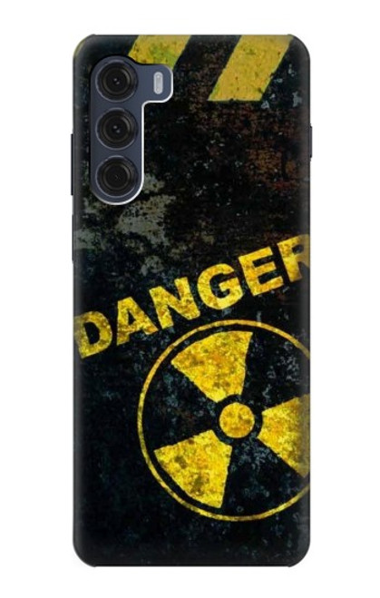 S3891 Risque nucléaire Danger Etui Coque Housse pour Motorola Moto G200 5G