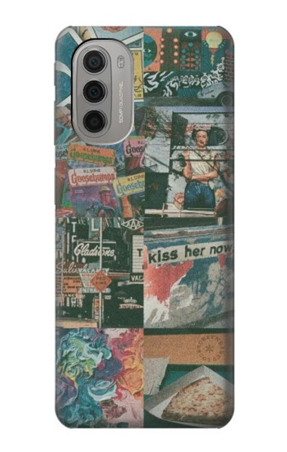 S3909 Affiche ancienne Etui Coque Housse pour Motorola Moto G51 5G