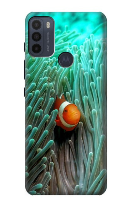 S3893 Poisson-clown Ocellaris Etui Coque Housse pour Motorola Moto G50