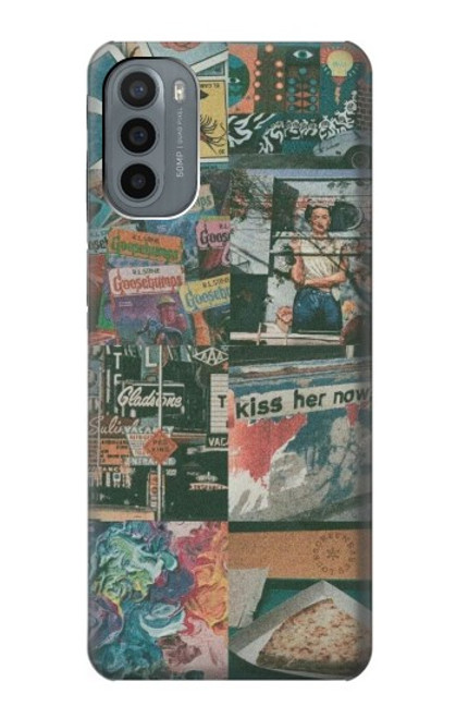 S3909 Affiche ancienne Etui Coque Housse pour Motorola Moto G31