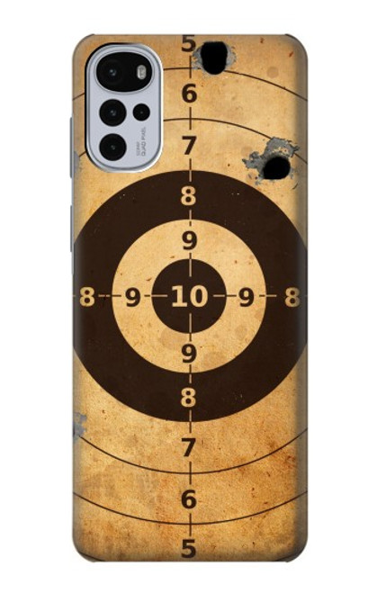 S3894 Cible de tir en papier Etui Coque Housse pour Motorola Moto G22