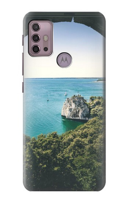 S3865 Europe Plage Duino Italie Etui Coque Housse pour Motorola Moto G30, G20, G10