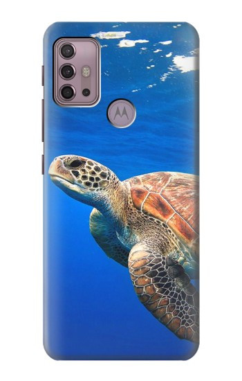 S3898 Tortue de mer Etui Coque Housse pour Motorola Moto G30, G20, G10