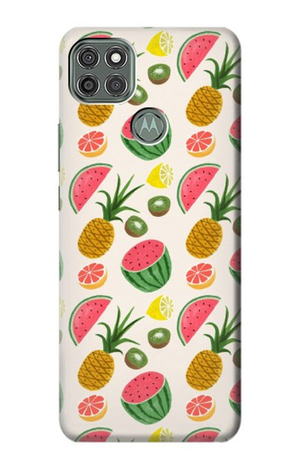 S3883 Motif de fruits Etui Coque Housse pour Motorola Moto G9 Power