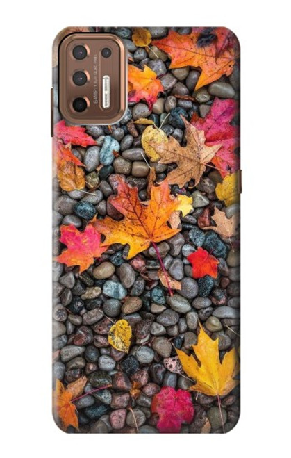 S3889 feuille d'érable Etui Coque Housse pour Motorola Moto G9 Plus