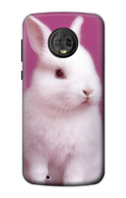 S3870 Mignon bébé lapin Etui Coque Housse pour Motorola Moto G6