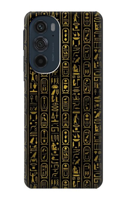 S3869 Hiéroglyphe égyptien antique Etui Coque Housse pour Motorola Edge 30 Pro