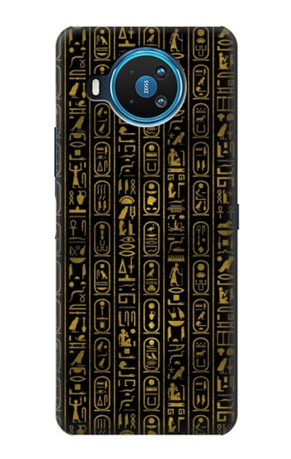 S3869 Hiéroglyphe égyptien antique Etui Coque Housse pour Nokia 8.3 5G