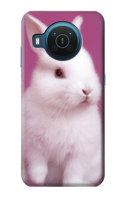 S3870 Mignon bébé lapin Etui Coque Housse pour Nokia X20