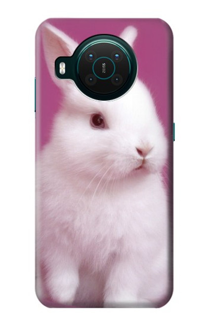 S3870 Mignon bébé lapin Etui Coque Housse pour Nokia X10