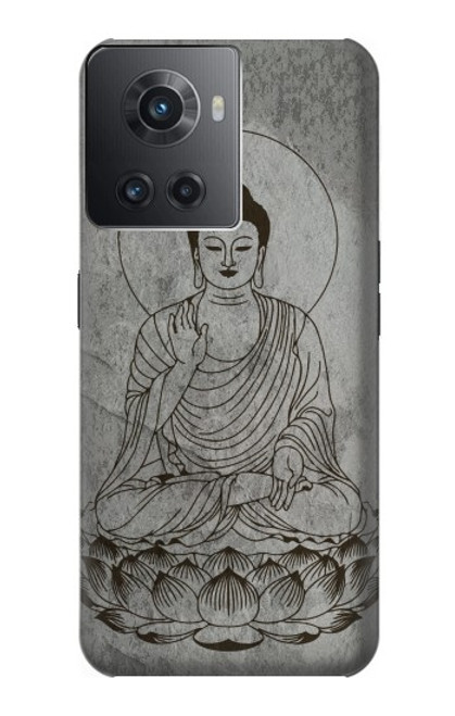 S3873 Dessin au trait Bouddha Etui Coque Housse pour OnePlus Ace