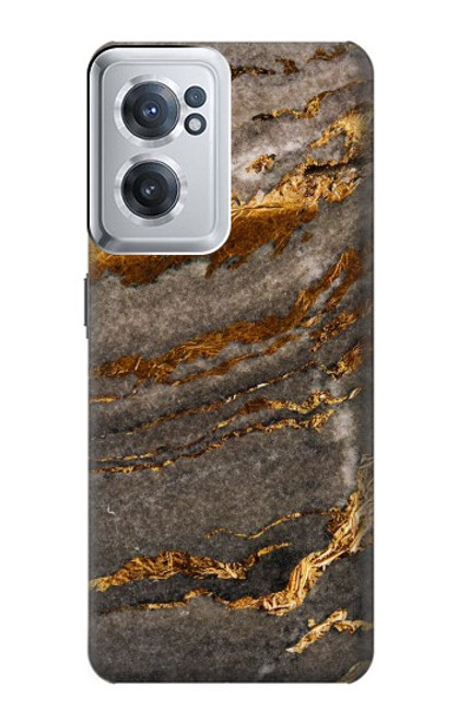 S3886 Rocher de marbre gris Etui Coque Housse pour OnePlus Nord CE 2 5G