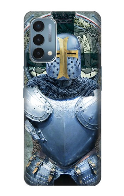 S3864 Templier Médiéval Chevalier Armure Lourde Etui Coque Housse pour OnePlus Nord N200 5G