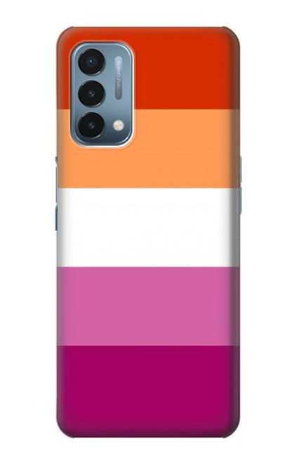 S3887 Drapeau de la fierté lesbienne Etui Coque Housse pour OnePlus Nord N200 5G