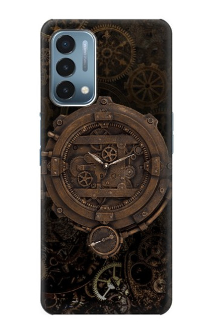 S3902 Horloge Steampunk Etui Coque Housse pour OnePlus Nord N200 5G