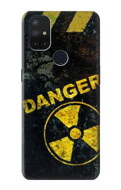 S3891 Risque nucléaire Danger Etui Coque Housse pour OnePlus Nord N10 5G
