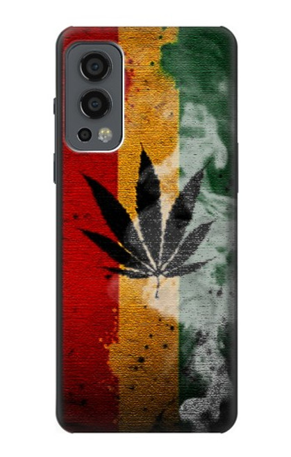 S3890 Drapeau Rasta Reggae Fumée Etui Coque Housse pour OnePlus Nord 2 5G