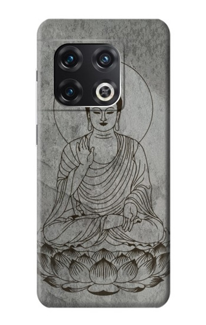 S3873 Dessin au trait Bouddha Etui Coque Housse pour OnePlus 10 Pro