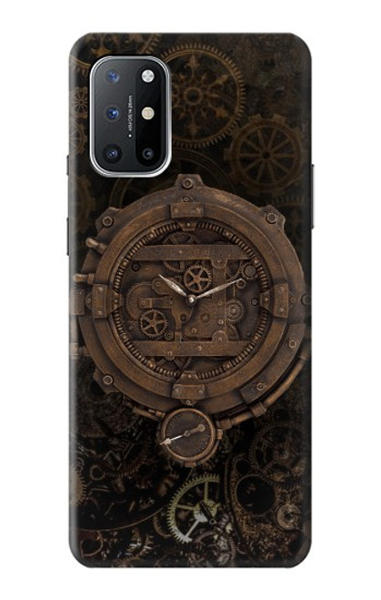 S3902 Horloge Steampunk Etui Coque Housse pour OnePlus 8T