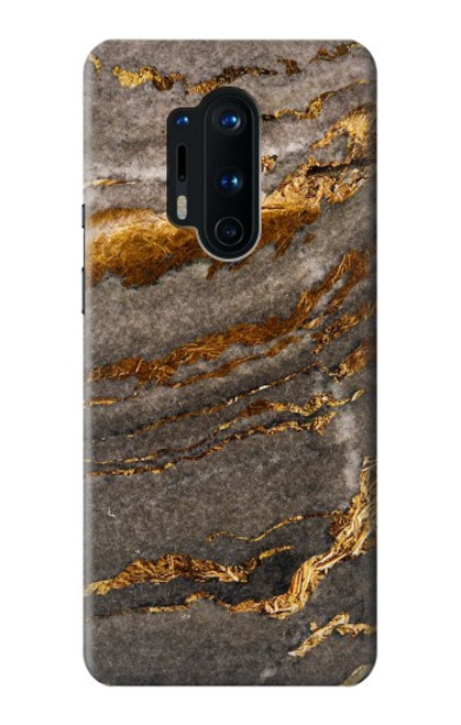 S3886 Rocher de marbre gris Etui Coque Housse pour OnePlus 8 Pro