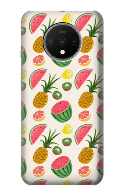 S3883 Motif de fruits Etui Coque Housse pour OnePlus 7T