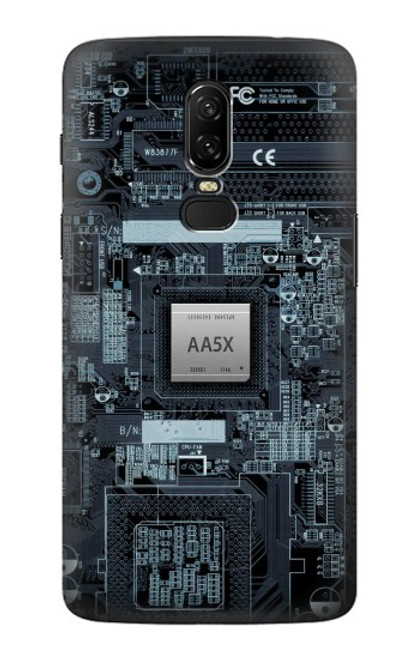 S3880 Impression électronique Etui Coque Housse pour OnePlus 6