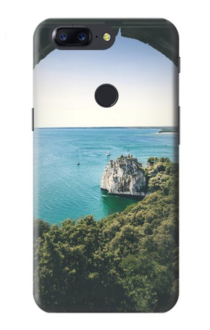 S3865 Europe Plage Duino Italie Etui Coque Housse pour OnePlus 5T