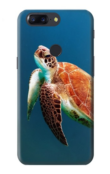 S3899 Tortue de mer Etui Coque Housse pour OnePlus 5T