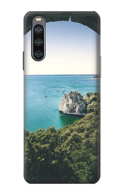 S3865 Europe Plage Duino Italie Etui Coque Housse pour Sony Xperia 10 IV