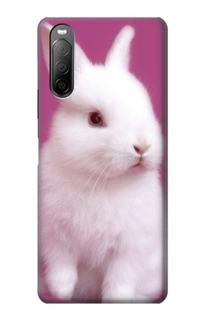 S3870 Mignon bébé lapin Etui Coque Housse pour Sony Xperia 10 II