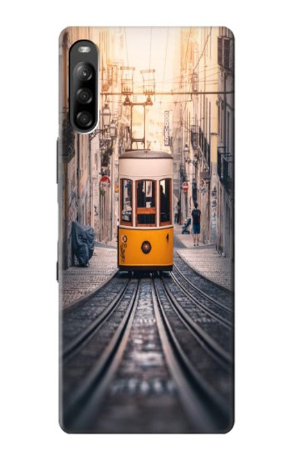 S3867 Tramways à Lisbonne Etui Coque Housse pour Sony Xperia L4