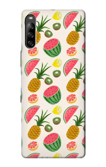 S3883 Motif de fruits Etui Coque Housse pour Sony Xperia L4