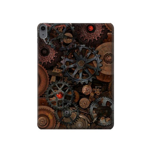 S3884 Engrenages Mécaniques Steampunk Etui Coque Housse pour iPad Air (2022,2020, 4th, 5th), iPad Pro 11 (2022, 6th)