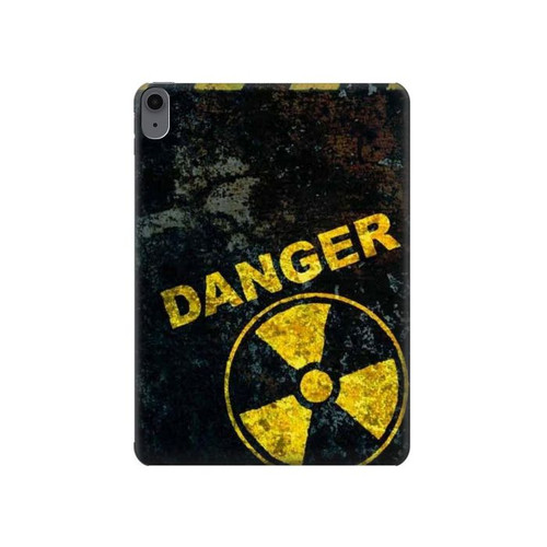 S3891 Risque nucléaire Danger Etui Coque Housse pour iPad Air (2020, 2022), Air 11 (2024,2025,2026), Pro 11 (2022)