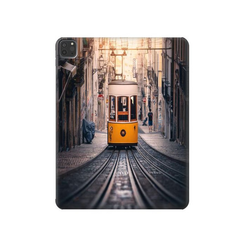 S3867 Tramways à Lisbonne Etui Coque Housse pour iPad Pro 11 (2021,2020,2018, 3rd, 2nd, 1st)