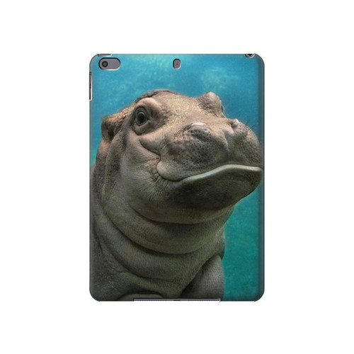 S3871 mignon, bébé, hippopotame, hippopotame Etui Coque Housse pour iPad Pro 10.5, iPad Air (2019, 3rd)