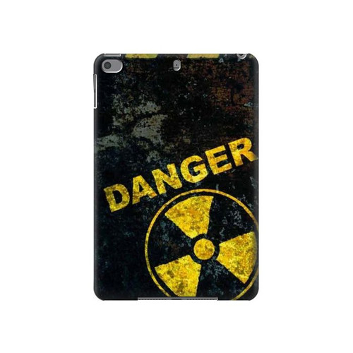 S3891 Risque nucléaire Danger Etui Coque Housse pour iPad mini 4, iPad mini 5, iPad mini 5 (2019)
