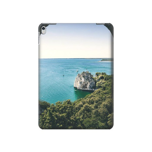 S3865 Europe Plage Duino Italie Etui Coque Housse pour iPad 9.7 (2017,2018), iPad 6, iPad 5