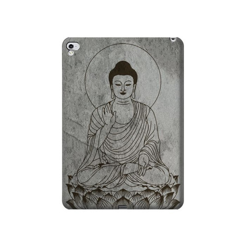 S3873 Dessin au trait Bouddha Etui Coque Housse pour iPad Pro 12.9 (2015,2017)